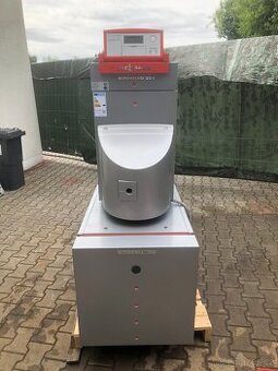 Prodám litinový kotel na olej 18 - 20 Kw
