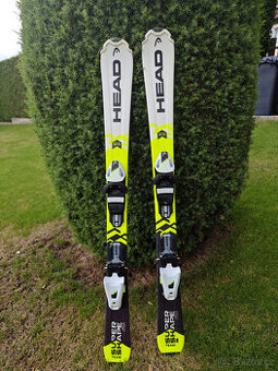 Dětské lyže HEAD Supershape Team 107 cm včetně vázání SLR