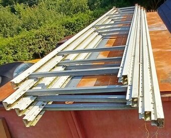 paletové regály euro použité výška 480/280 cm