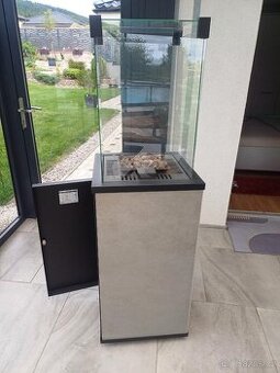 Plynový krb zn. KRATKÝ výška 155 cm