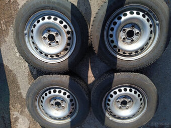 VW T5 T6 - disky 6,5x16 et51 + zimní 205/65/16C DOT2024