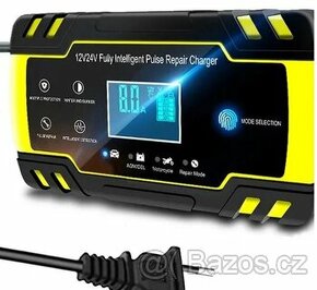 Nabíječka autobaterie, automat, 12 / 24V, nová