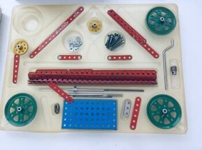 RETRO stavebnice MERKUR 2 sady + návod