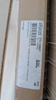 Interiérové dveře 80L a zárubeň bez kovaní s vložkou