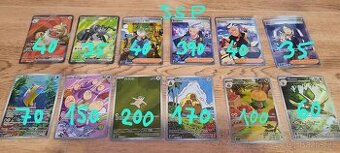 Pokémon karty hity + EX