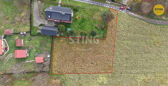 Prodej stavebního pozemku 1300 m2 , Orlová - Lutyně, 134026