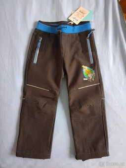 Chlapecké softshellové kalhoty, zateplené - KUGO, 104, nové