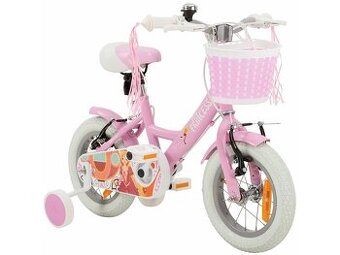 Dětské růžové kolo Actionbikes Princess 12" (od 2 let)