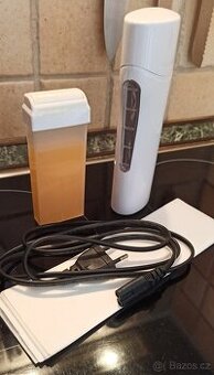 Depilační ohřívač.