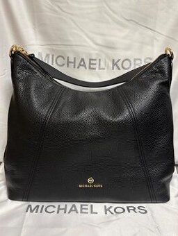 Michael Kors Sienna Černá kožená kabelka