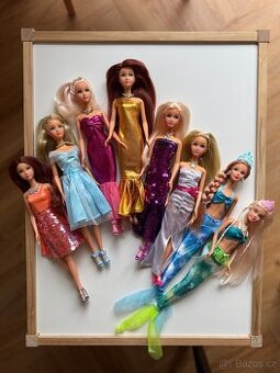 Panenky typu Barbie (různé)