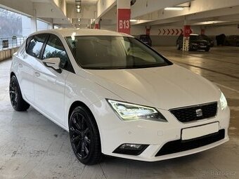 Seat Leon 1.6TDI 77KW,Led světla,Navigace,Kůže,Nová STK