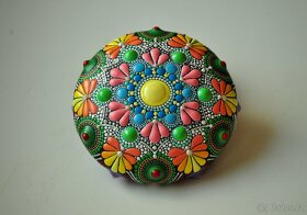 Mandala "Letní louka" DotArt, akryl