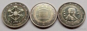 Pamätné 2 EURO - BELGICKO + LUXEMBURSKO - UNC kvalita