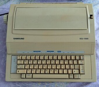 Psací stroj - Samsung SQ-1000 -