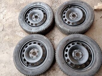 6x16 et50 zimní Ocelová kola Superb,Passat, Octavia, Touran