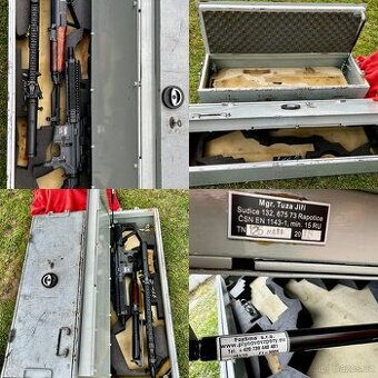 Auto trezor na dlouhé zbraně ČSN EN 1143-1