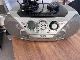 Radiomagnetofon Philips CD, kazety, rádio.