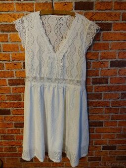 Dámské letní nové pouze rozbalené šaty