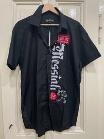 Nová košile chlap. cca 14-16 let (vel L), krátký rukáv