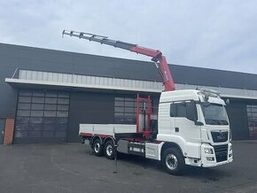 MAN TGS 28.500 6x2 - valník s hydraulickou rukou