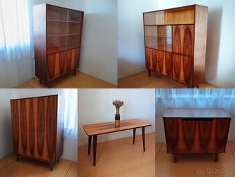 Retro nábytek - 5 dílný set