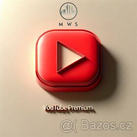 Oficiální předplatné Youtube Premium / měsíční platba