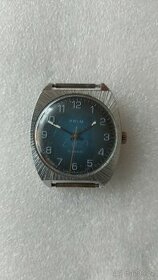 pánské hodinky Prim 66, modrý ciferník,