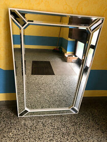 Velké a těžké zrcadlo Schöninger 100x65cm vitrážové mozaika - 1