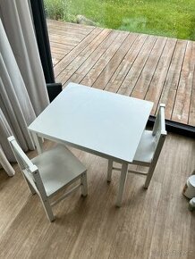 Ikea stoleček a  2 židle pro děti Kritter