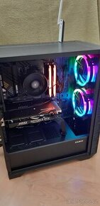 Herní PC Ryzen 5 5600 / 32GB RGB / MSI- RTX 2060 VENTUS 12GB