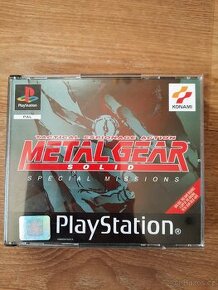 Metal Gear Solid Special Missions PS1 PSX TOP stav