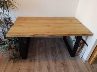 Jídelní stůl, dub, 160/75/90 cm, značka James WOOD - 1