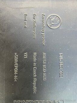 Gumova vana + predni kryt masky FABIA III - 1