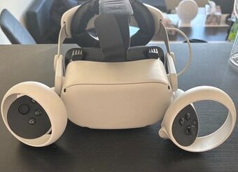 Oculus Meta Quest 2 128GB + Kiwi Elite Strap with Battery