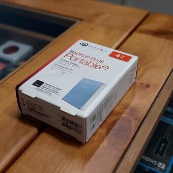 nový externí disk Seagate Backup Plus Portable 4TB záruka