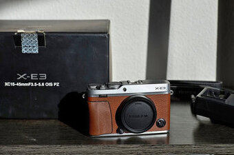 Fujifilm X-E3 Limitovaná edice v hnědé barvě