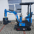 Minibagr 1000kg, s motorem Kubota