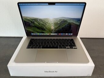MacBook Air 15'' 2024 / M3 / 8GB / 256GB / Starlight / Kom