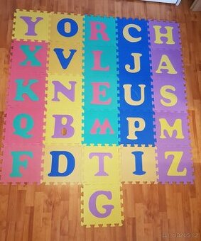 Velké pěnové puzzle abeceda, 26 ks - 1