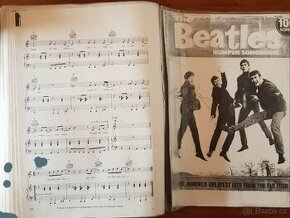 The BEATLES, TEXTY, NOTY, AKORDY, 99 písní