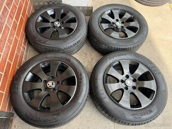Nové Alu 16" 5x112 škoda Spectrum Graft letní Yeti