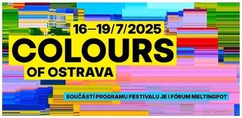 Colours of Ostrava 4denní vstupenka pro 2 osoby