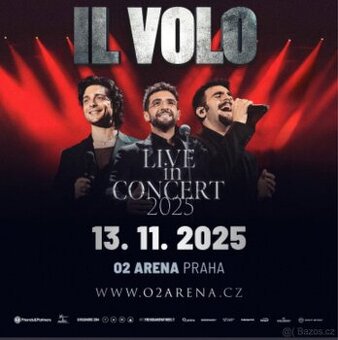 IL VOLO, VIP KLUBOVÉ PATRO, 13.11.2025 O2 ARENA