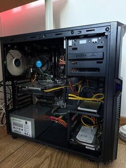 Herní PC / GTX 1650 / I5 7500 / 1TB HD / 112GB SSD / 16GB RA