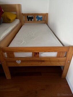 Dětská postel Ikea Kritter+rošt+matrace