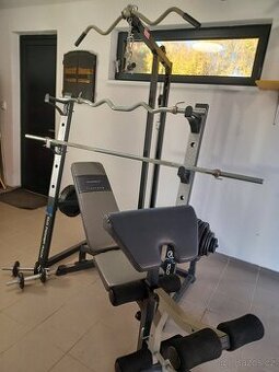 POSILOVACÍ STROJ MULTIBENCHPRESS + ZÁVAŽÍ