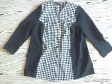 Jednou použitý úžasný kabátek bez podšívky XXL