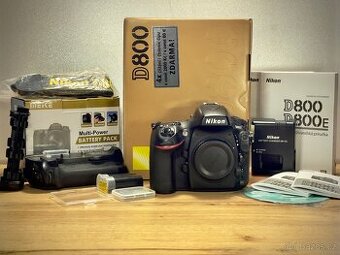 Nikon D800 – profesionální full-frame zrcadlovka, top stav