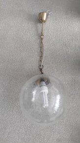 Lustr skleněná koule